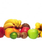 Group of fresh fruits